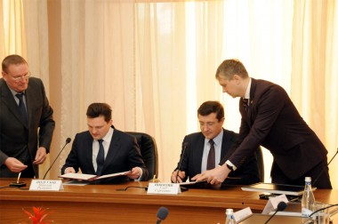Подписание соглашения между Нижегородской областью «Почтой России»