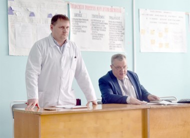 Н.А. Беляков дал высокую оценку работе коллектива ЦРБ и уверен, что он находится в надежных руках