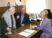 Наталья Засыпкина ведет личный прием граждан в администрации района