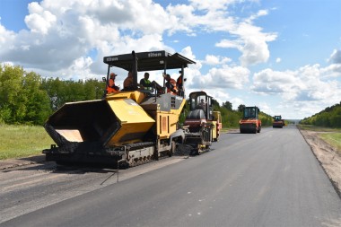 Ремонт дороги от Б.Мурашкина до Курлакова