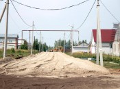 Строительство дороги на улице Садовая