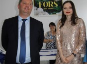 Министр промышленности и предпринимательства М.В. Черкасов с интересом выслушал рассказ о фабрике «FORS»