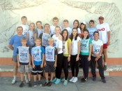Команда Большемурашкинской средней школы – участница Дня бега-2015