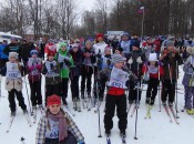 Самые юные участники от ЦРТДЮ на Лыжне России-2016