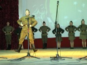 Коллектив "Улыбка" исполнил  хореографическую композицию  на попурри военных песен