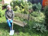 Нина Анатольевна Прошина очень любит отдохнуть после огорода в любимом уголке сада