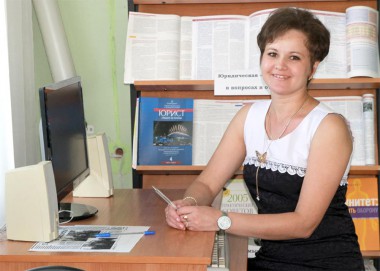 Марии Гараниной нравится работать в библиотеке