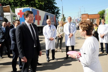 29 врачей отправились в районы Нижегородской области по инициативе Глеба Никитина