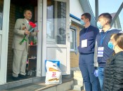 Павел Иванович Шарынин принимает поздравления с Днем Великой Победы