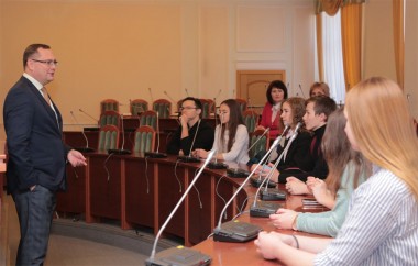 Беседа 11-классников БСШ с А.В. Ефремцевым была очень интересной