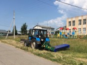 Благодаря новой тракторной косилке села и деревни Григоровского сельсовета станут чище и опрятнее