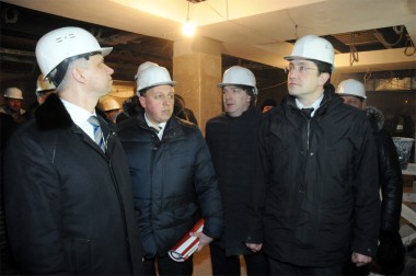 Глеб Никитин посетил комплекс железнодорожного вокзала в Нижнем Новгороде