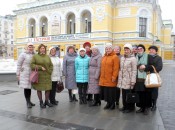 Группа пенсионеров из Большемурашкинского района в Нижнем Новгороде