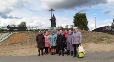 Группа ветеранов района получила духовное наслаждение в Макарьевском монастыре