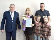 Молодая семья Рюминых из Холязина очень рада такой поддержке