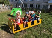 На новой площадке в «Ягодке» и гуляется веселей!
