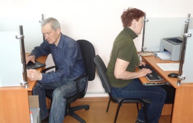 Наши пенсионеры мастерски владеют компьютером