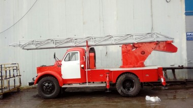 После окончания ремонта пожарный ретро-автомобиль вернется на свою стоянку у ПЧ