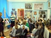 Учащиеся 5«б» класса БСШ в музее на акции, посвященной Дню снятия блокады Ленинграда