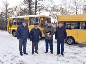 «В районе обновился весь школьный транспорт», — уверенно заявил  глава МСУ Николай Беляков