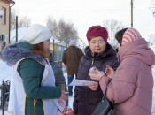 Всероссийская акция «Блокадный хлеб» на улицах Б.Мурашкина