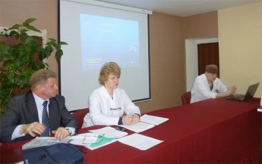 Выступление врачей  на межрайонном семинаре журналистов