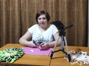 Домашняя студия рукодельницы Надежды Осенчуговой, где она снимает мастер-классы Домашняя студия рукодельницы Надежды Осенчуговой, где она снимает мастер-классы