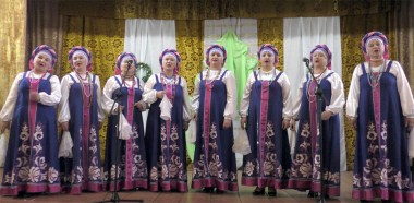 С Рождествена начал свои выездные концерты фольклорный ансамбль «Истоки»