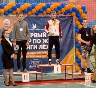 Алексей Фролов показал отличный результат и занял 1 мето