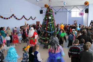 В атмосфере новогоднего волшебства побывали дети