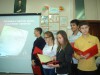 Учащиеся с воодушевлением читают стихи Виктора Кельдюшкина