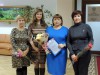 С.А. Селезнева, Л.Г. Макарова, Н.С. Потемкина  и Т.Л. Комарова на конференции «Женщина России»