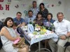 Семьи Апроменко, Приползиных и Шишковых за праздничным чаепитием