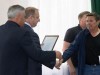 Тренер команды С.И. Краев принимает поздравления