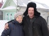 В безлюдной зимней деревне супруги Владимир Анатольевич Ланцов и Наталья Александровна Макарова не испытывают одиночества