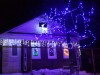 В новогодних огнях дом Щербаковых выглядит волшебно!