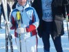 Большемурашкинские участники «Лыжни России» Татьяна Барышкова и Дмитрий Макаров