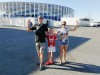 Семья Графовых насладилась эмоциями и получили массу  впечатлений на матче Швейцария — Коста-Рика на стадионе в Н.Новгороде