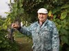 Ох и вкусный виноград выращивает Александр Иванович Фролов!