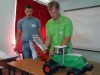 Макет трактора с оборотным плугом сделали парни из Починковского техникума