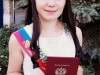 Светлана Костерина окончила Советскую среднюю школу с серебряной медалью.
