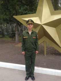Алексей Ломаченко — курсант-первокурсник Новосибирского ВВКУ