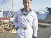 На счету отважного морядка Дмитрия Лялина двадцать походов в море