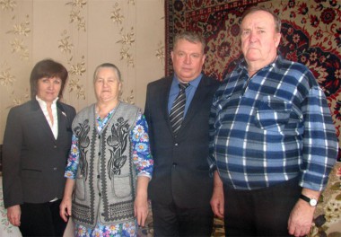 Супруги Шиловы принимают почетных гостей