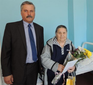 Валентина Ивановна Бобок 18 апреля отметила свой 90-летний юбилей