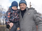 Вячеслав Германович Корзин с любимым внуком Артёмом