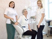 Зубные «феи» Большемурашкинской ЦРБ: Елена Апроменко, Ольга Занозина и Анна Сазанова
